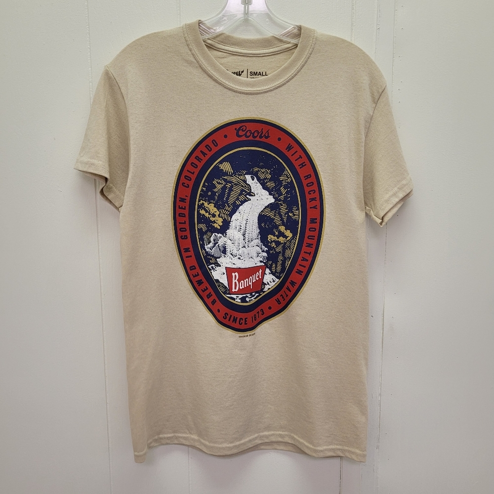 Coors Banquet "Vintage Waterfall Oval" T-shirt